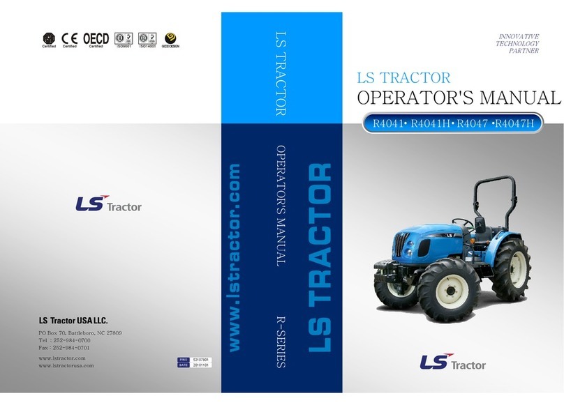 LS tractor R4041 User manual
