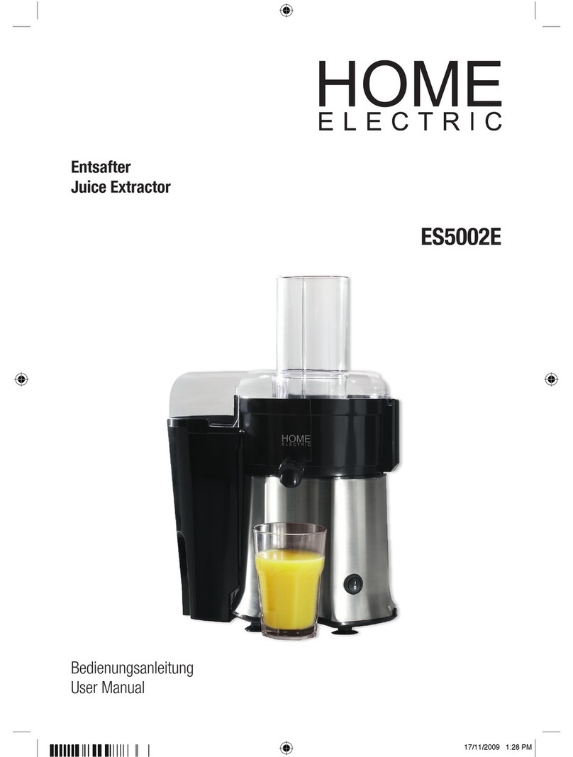Home electric ES5002E user manual