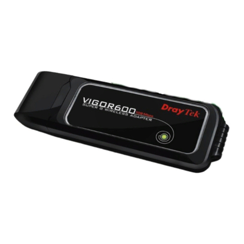 Draytek Vigor600 quick start guide