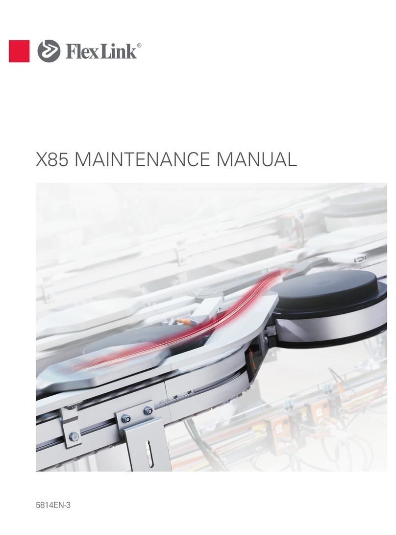 FlexLink X85 Maintenance manual FlexLink X85 Maintenance manual