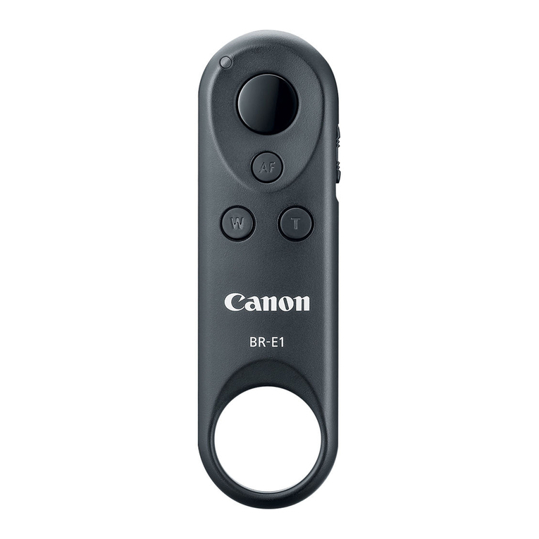 Canon BR-E1 instruction manual