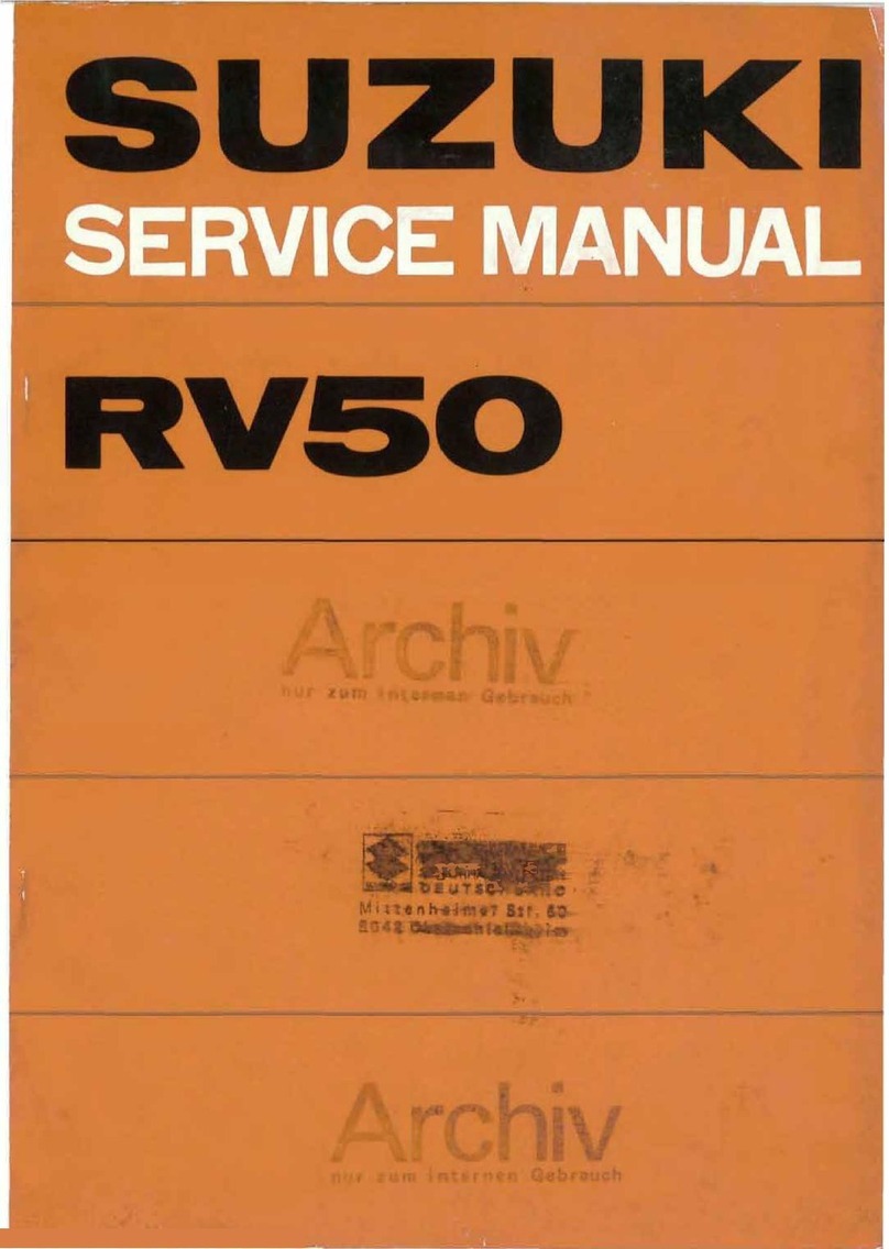 Suzuki RV50 Service manual