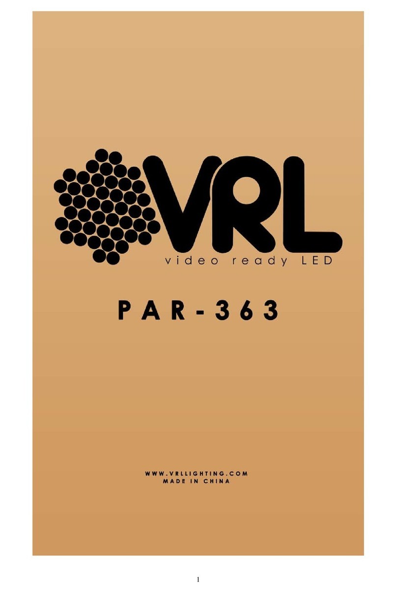 VRL PAR-363 manual