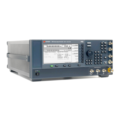 Keysight E8267D User manual