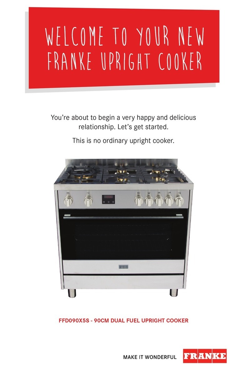 Franke FFD090X5S user manual