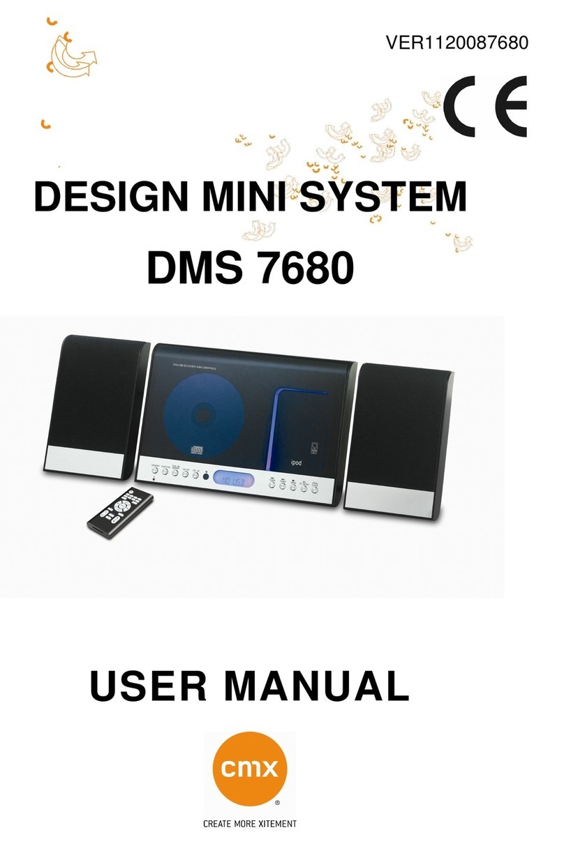 CMX DMS 7680 User manual
