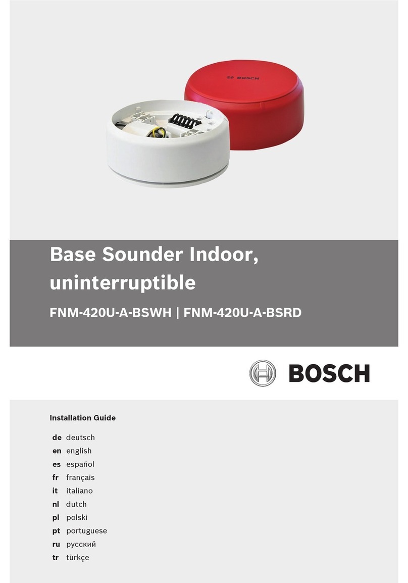 Bosch FNM-420U-A-BSWH installation guide