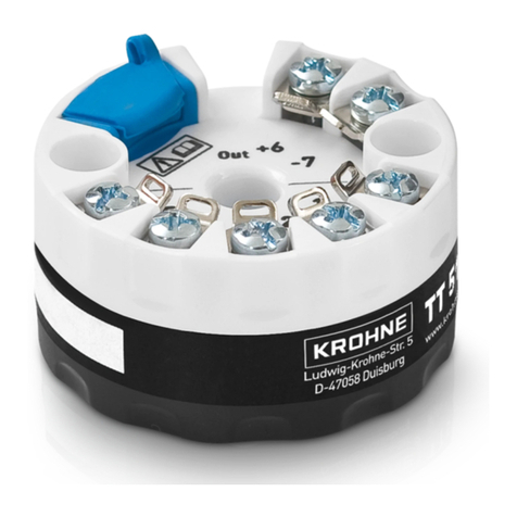 KROHNE TT 51 Series User manual
