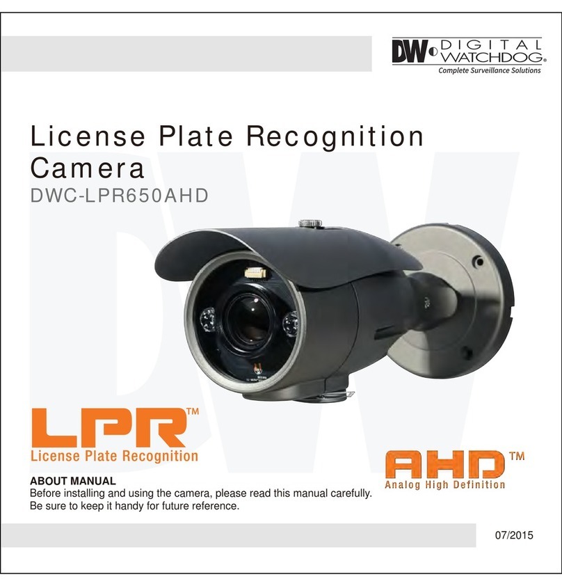 Digital Watchdog DW-LPR650AHD manual