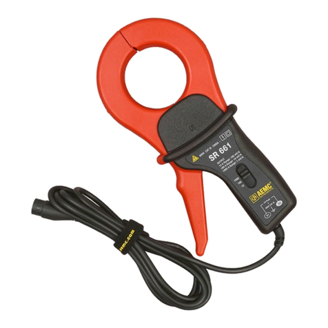 AEMC SR631 User manual
