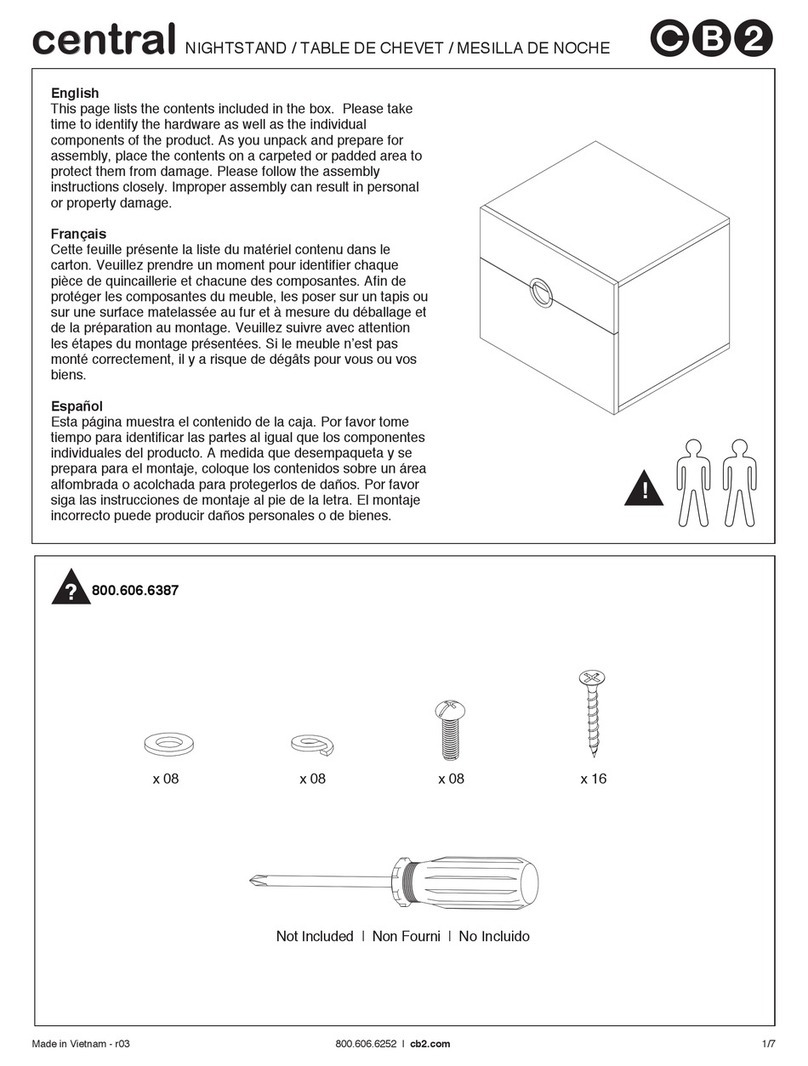CB2 CENTRAL User manual