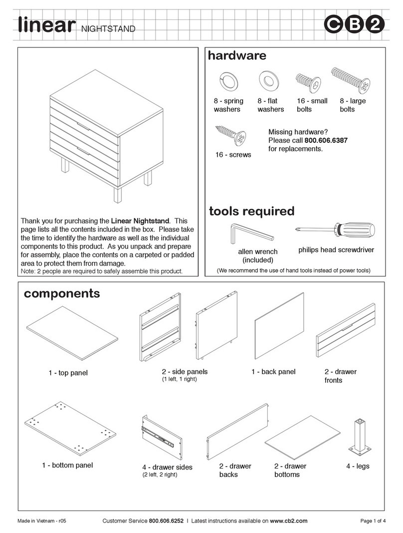 CB2 LINEAR User manual