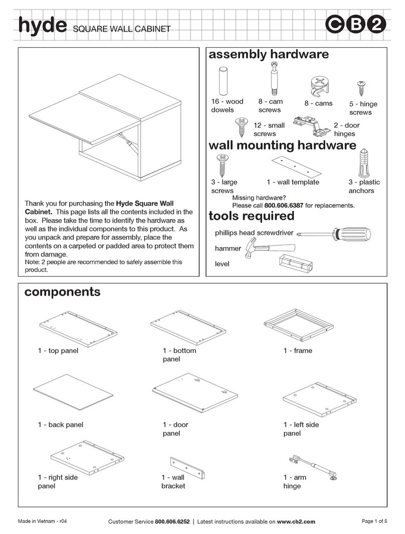 CB2 HYDE User manual