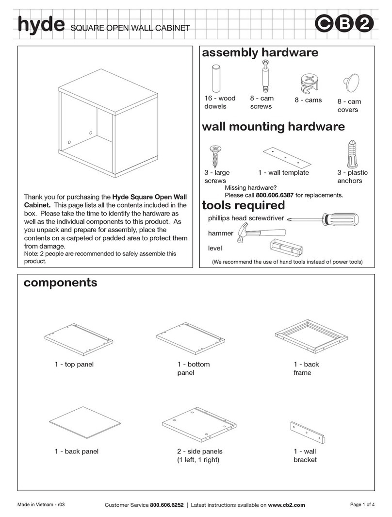 CB2 HYDE User manual