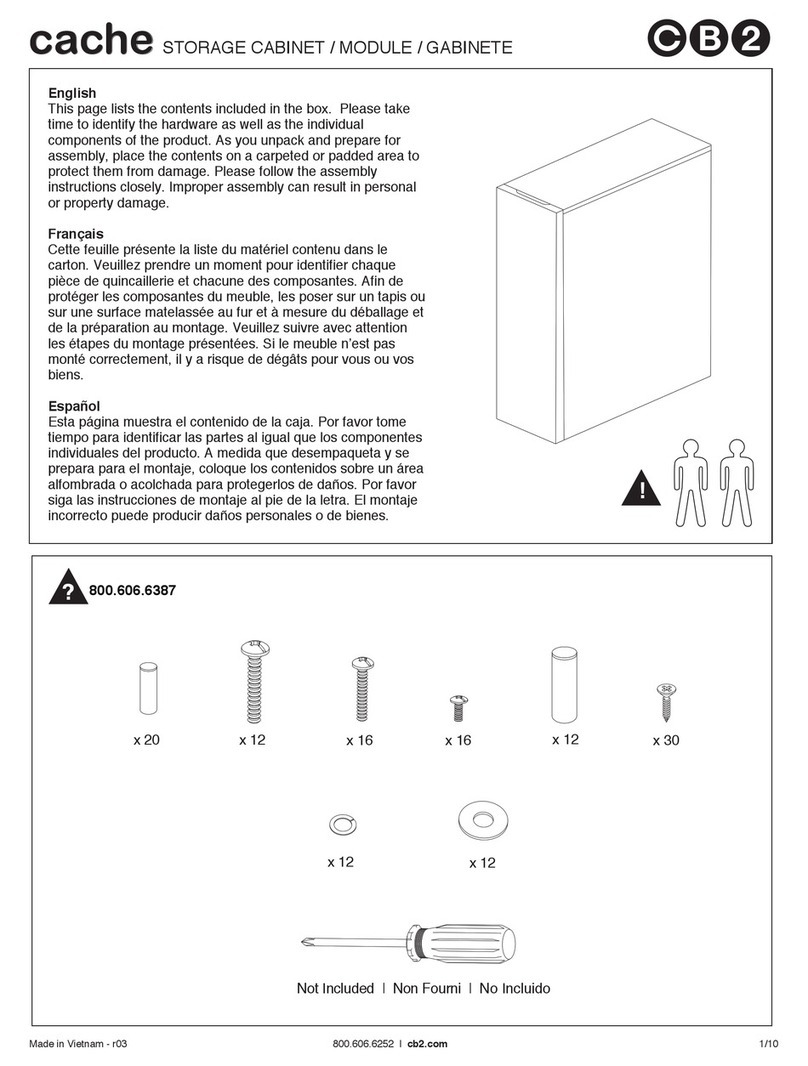 CB2 CACHE User manual