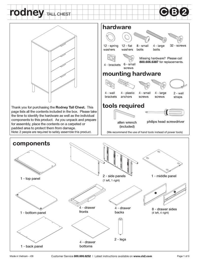 CB2 RODNEY User manual
