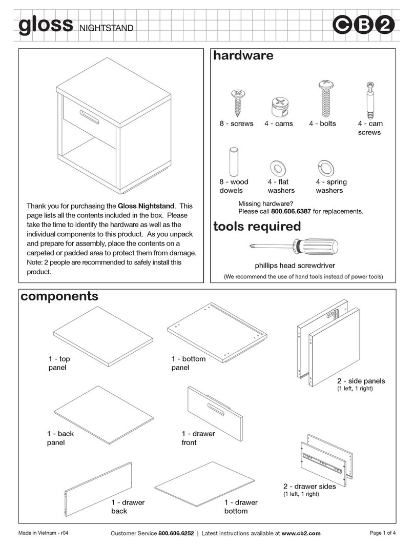 CB2 GLOSS User manual