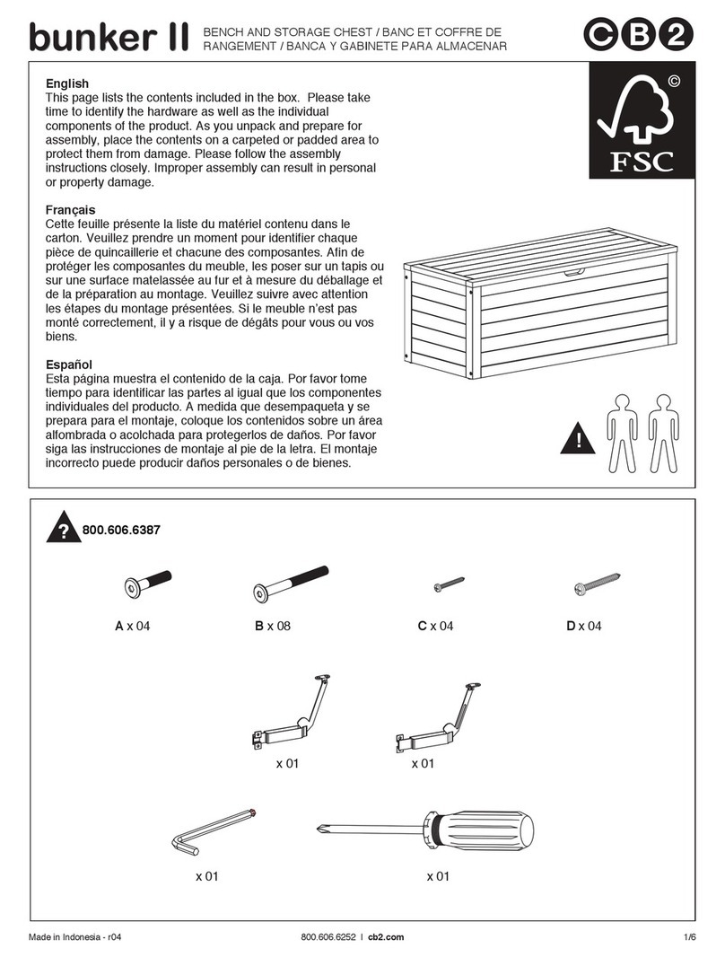 CB2 BUNKER II User manual