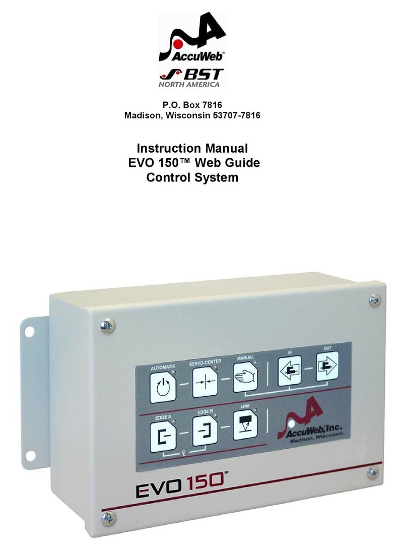 AccuWeb EVO 150 instruction manual