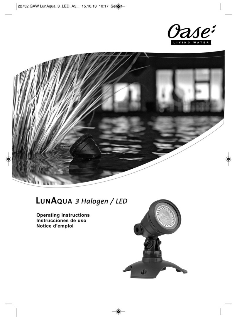 Oase LUNAQUA operating instructions