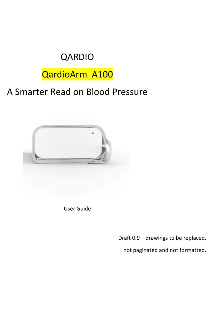 Qardio QardioArm A100 User manual