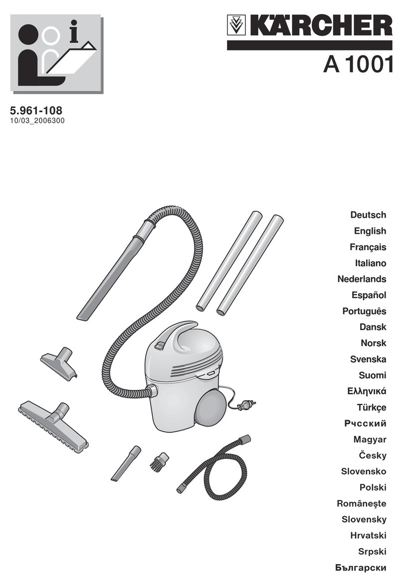 Kärcher A 1001 User manual