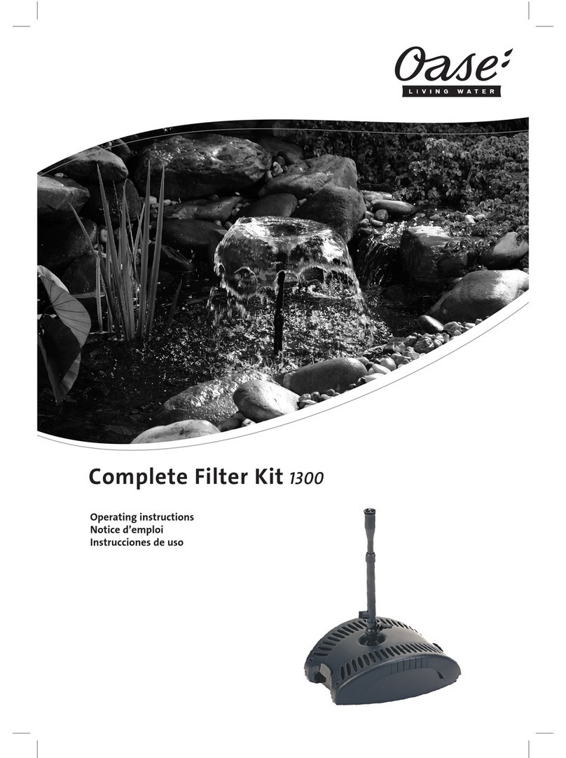 Oase Complete Filter Kit 1300 operating instructions