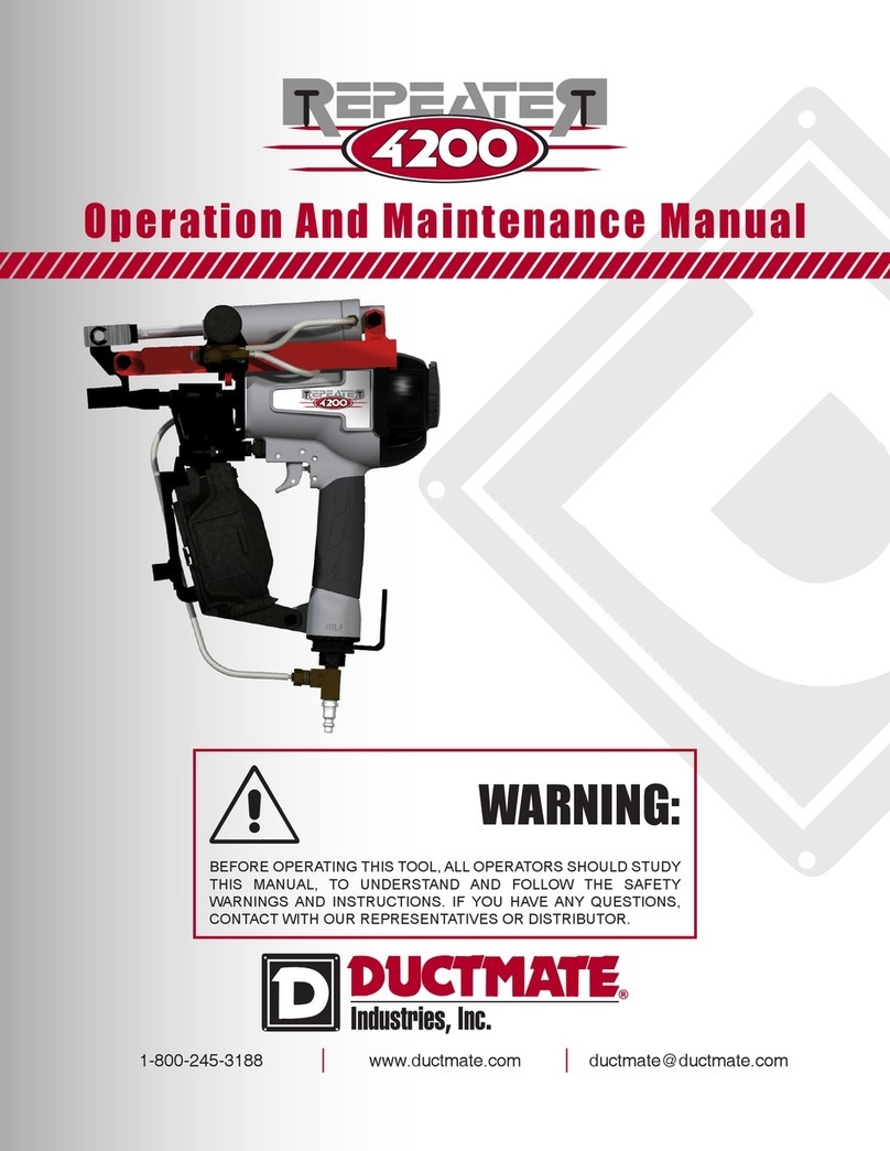 DUCTMATE REPEATER 4200 Operation and maintenance manual