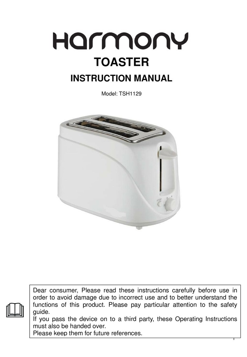 Harmony TSH1129 instruction manual