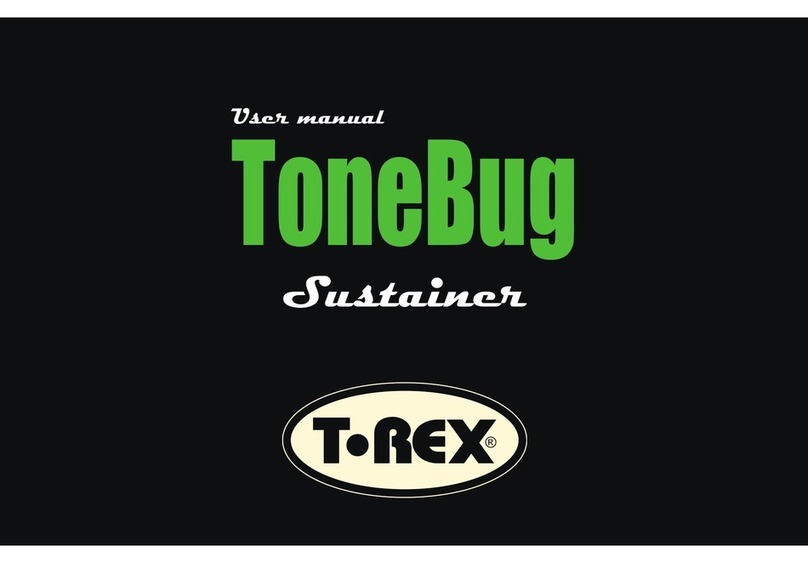 TREX TONEBUG User manual