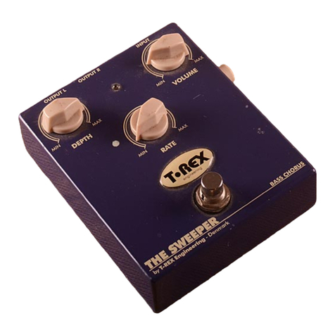 TREX The Sweeper User manual