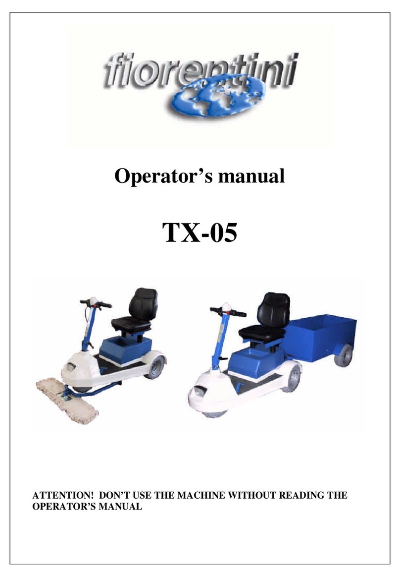 FIORENTINI TX-05 Operator's manual FIORENTINI TX-05 Operator's manual