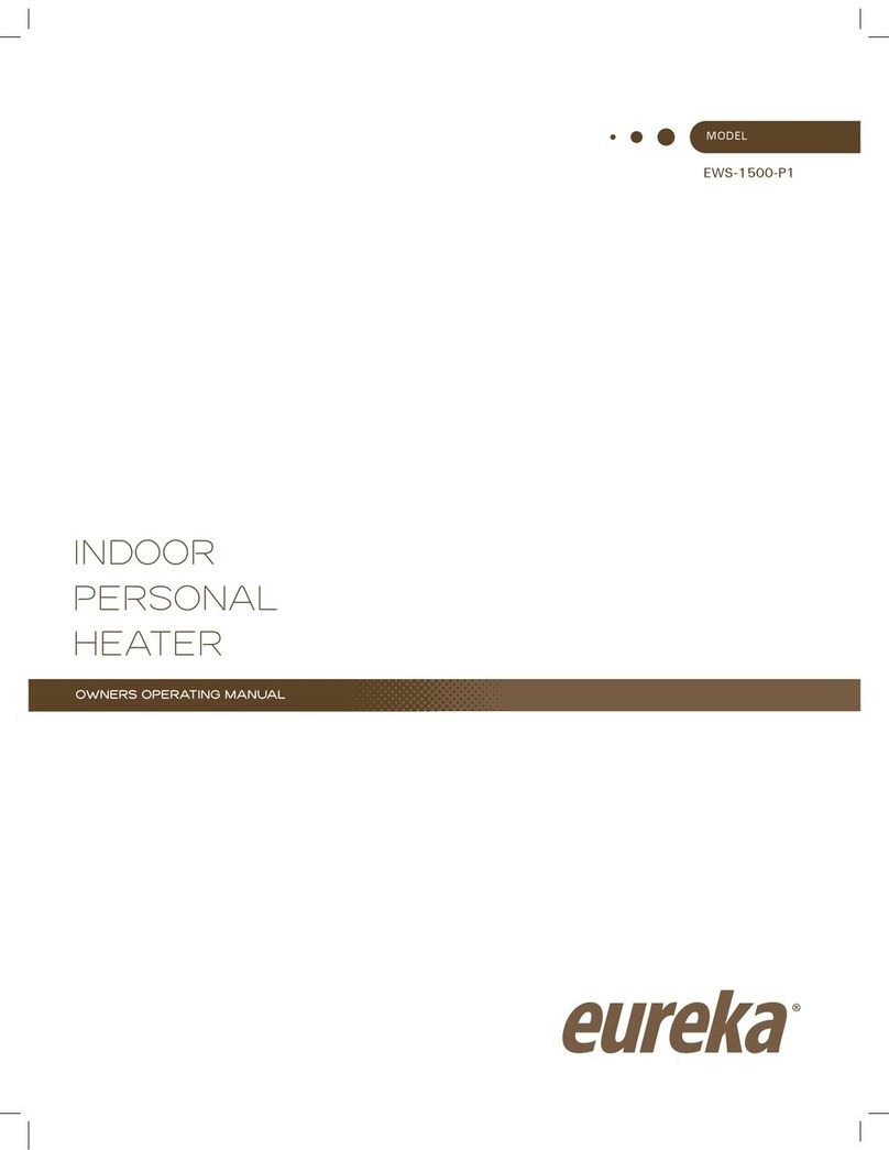 Eureka EW-803H-P Owner's operation manual