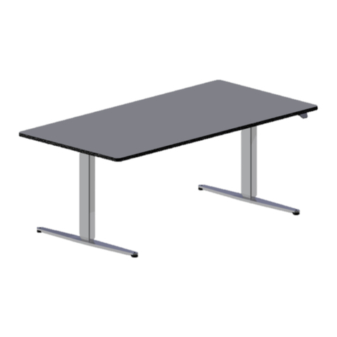 Ropox Ergo Desk Table User manual