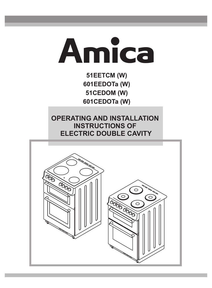 Amica 51EETCM (W) User manual