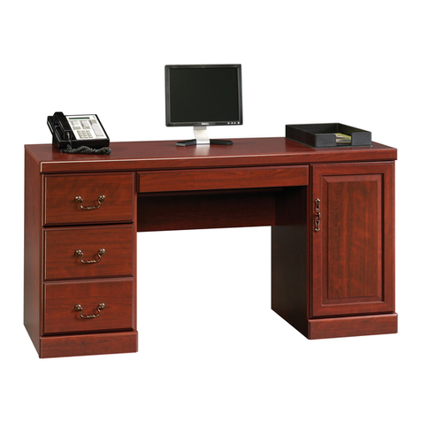 Sauder Computer Credenza 404944 User manual