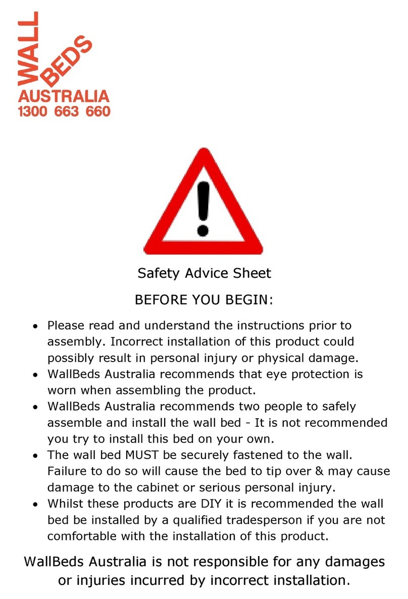 Murphy WallBed Systems Alpha Flat Pack User manual