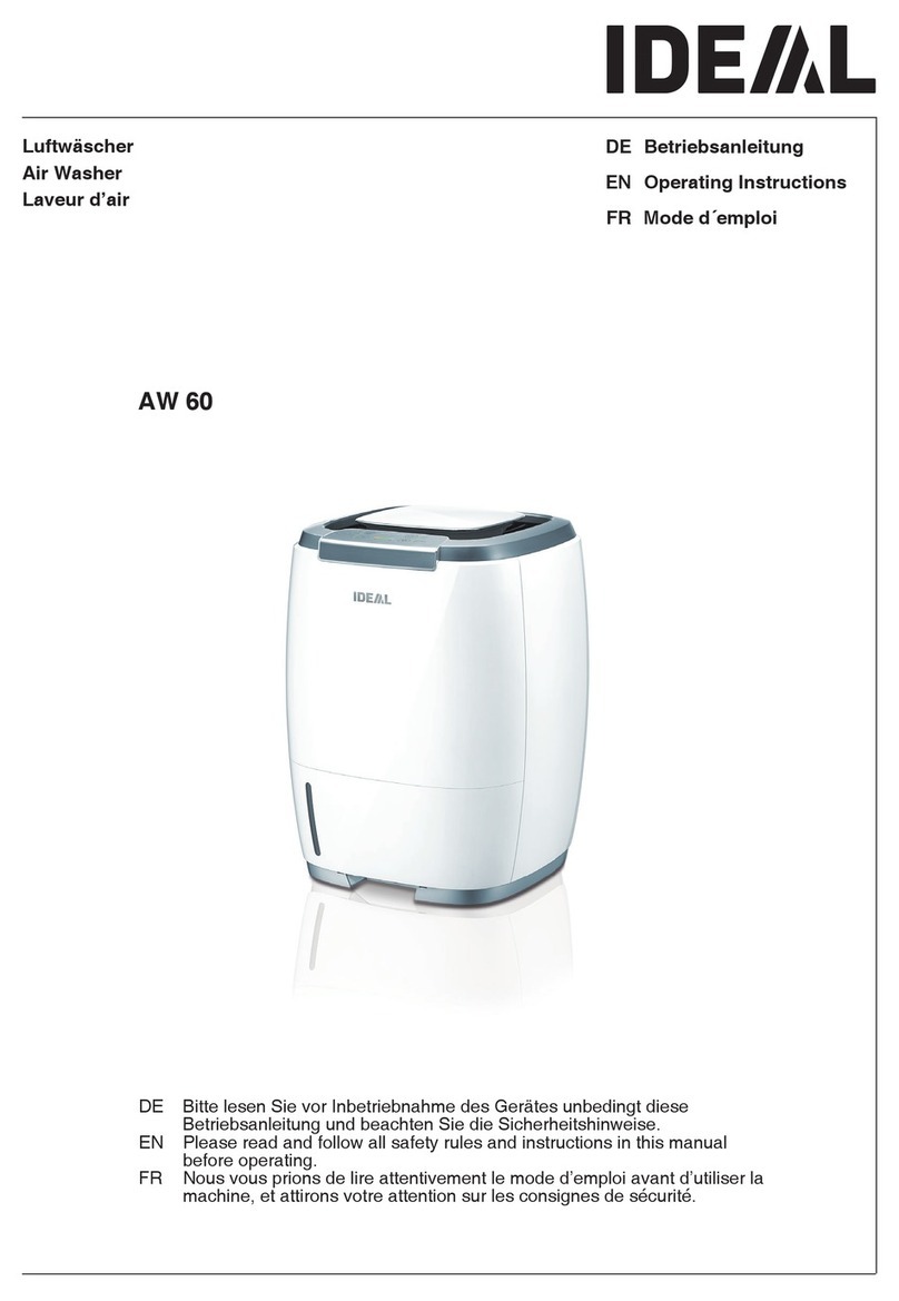 IDEAL AW 60 operating instructions