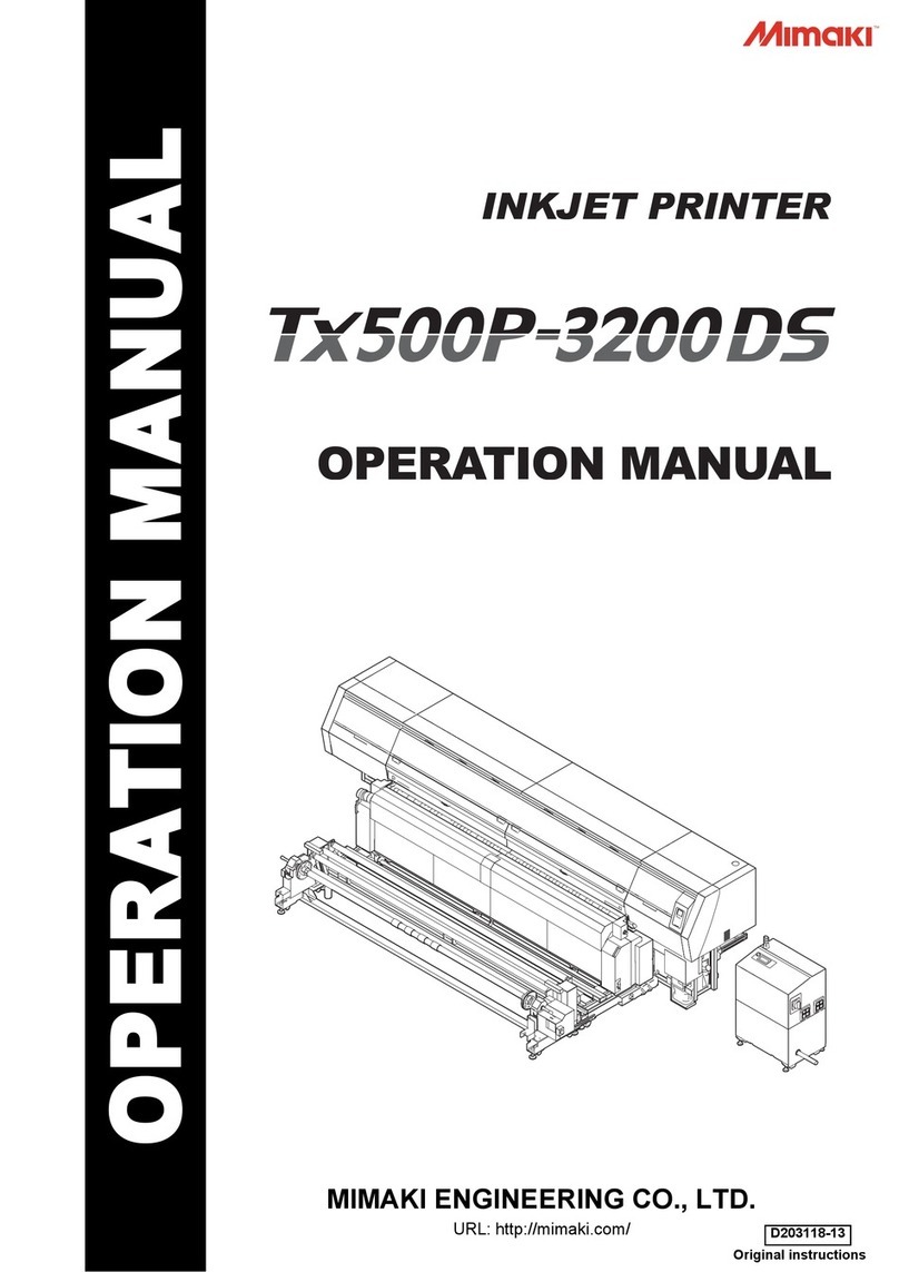 MIMAKI Tx500P-3200DS User manual