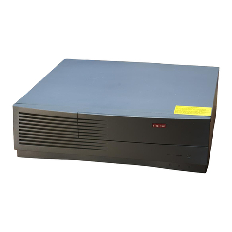 Digital Equipment AlphaStation 500 Series User information Digital Equipment AlphaStation 500 Series User information
