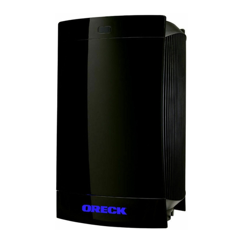 Oreck DUALMAX AIR16UK User manual