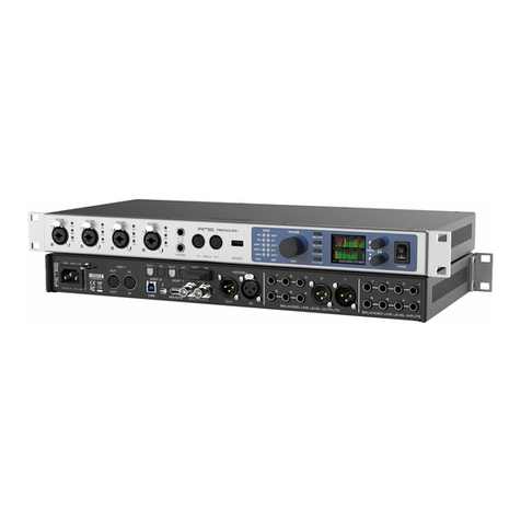 RME Audio Fireface UFX+ user guide