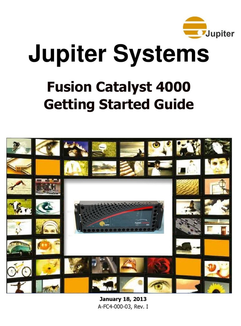 Jupiter Fusion Catalyst 4000 Getting started guide