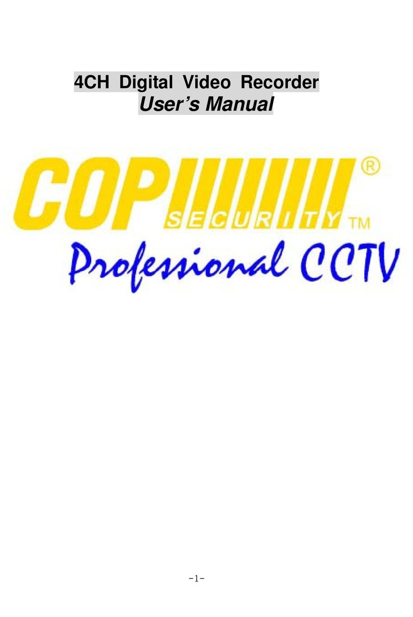 COP Security 325HR user manual