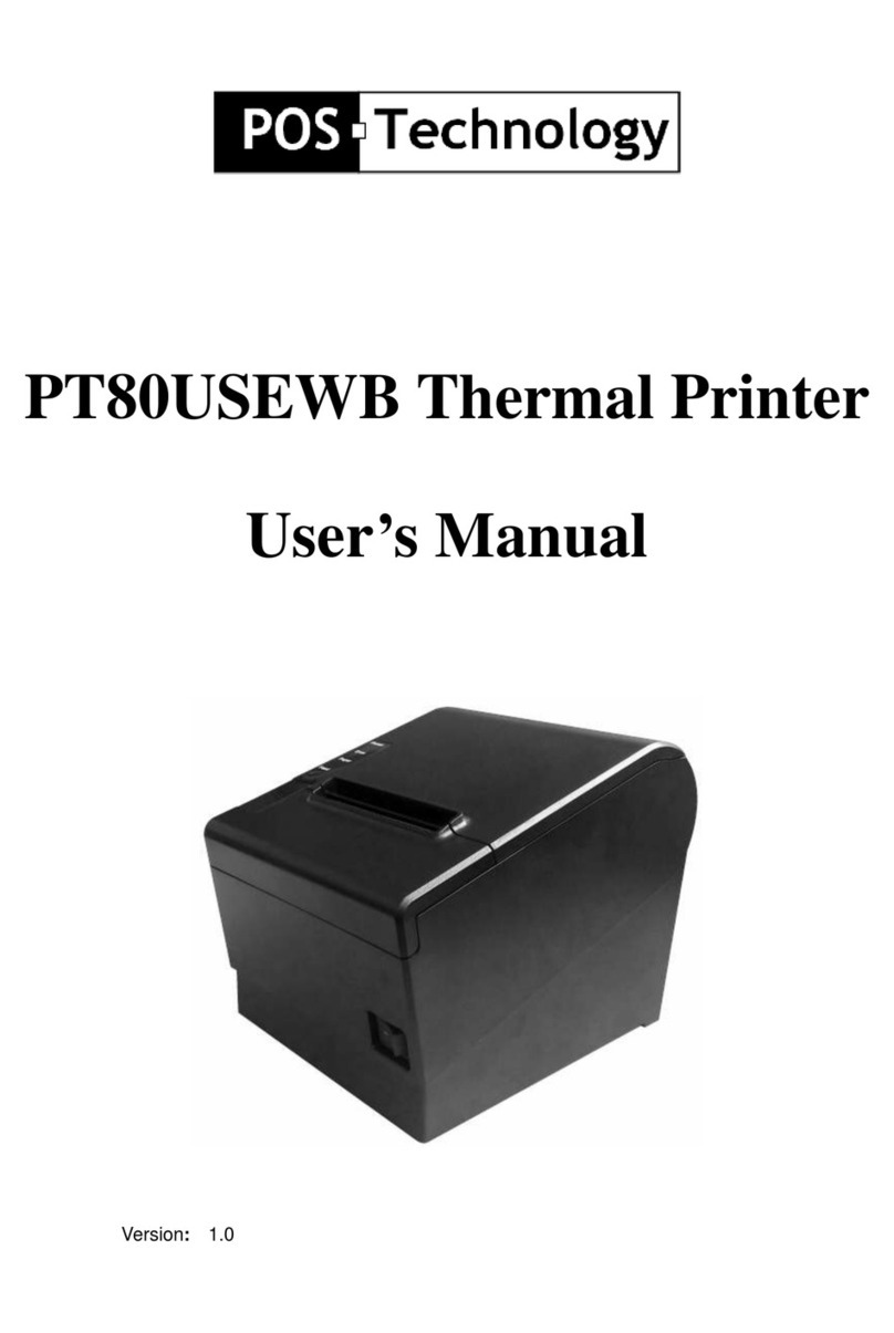 POS-TECHNOLOGY PT80USEWB user manual