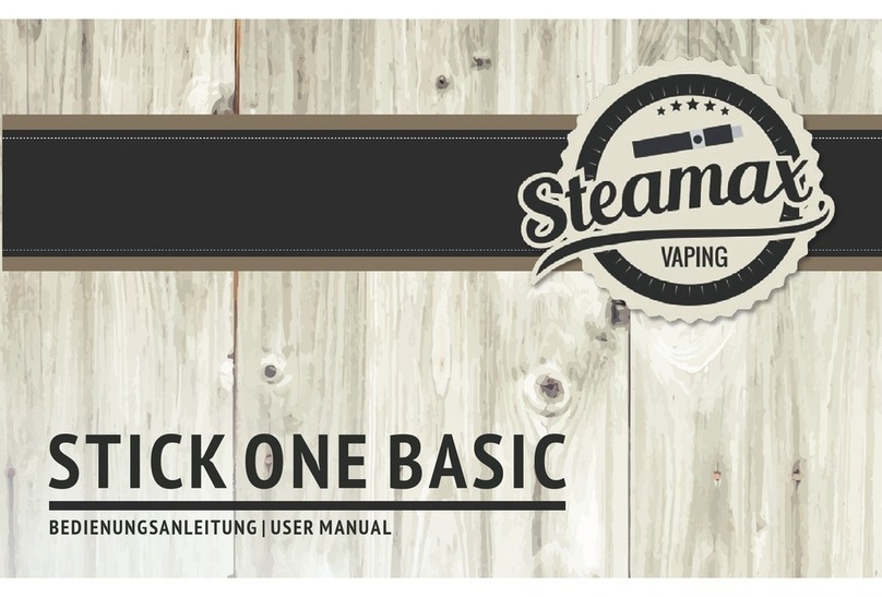 STEAMAX STICK ONE BASIC user manual