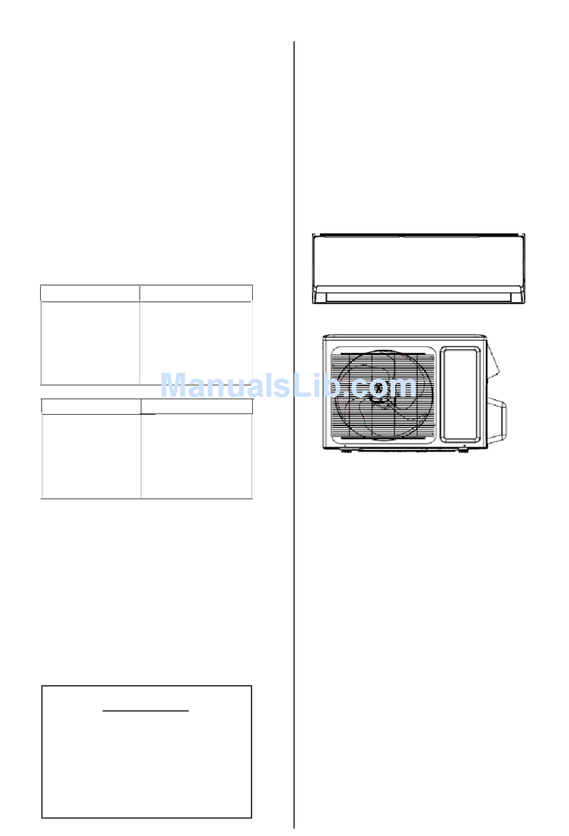 Johnson Controls DHP09NWB21S User manual