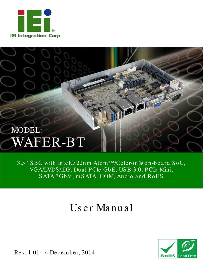 IEI Technology WAFER-BT User manual