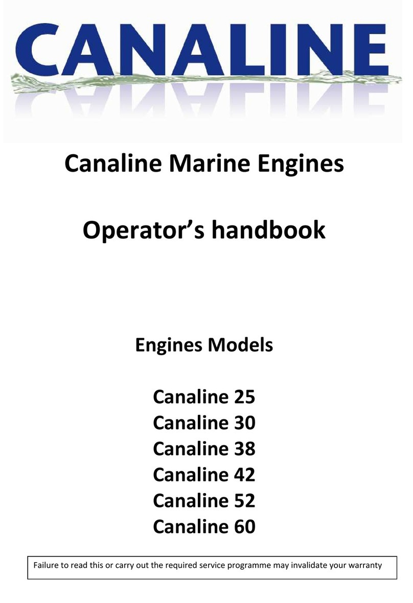 Canaline Engines Canaline 30 Service manual