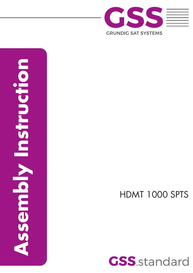GSS HDMT 1000 SPTS Assembly instruction